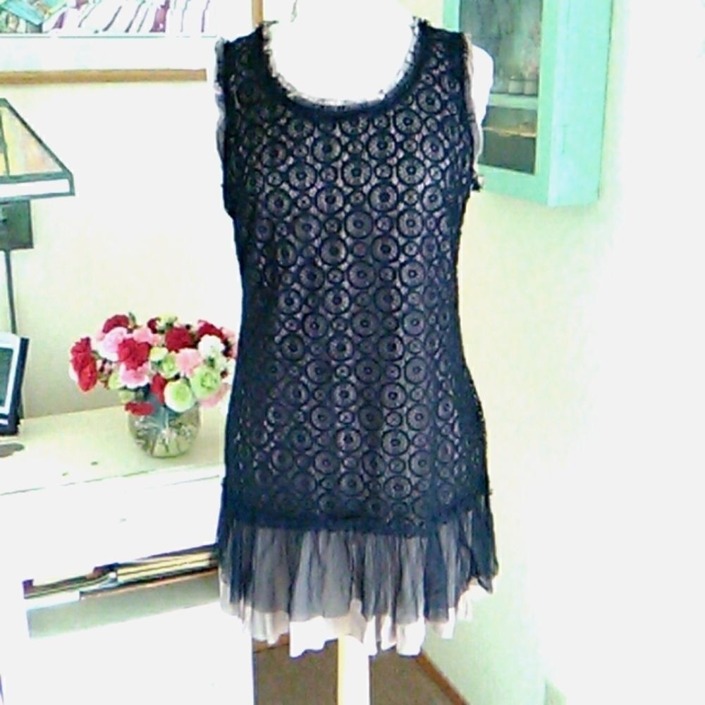 Mystree Black Lace Dress.